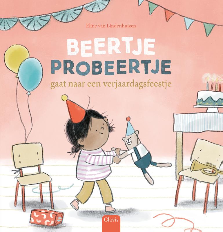 Omslag van Beertje Probeertje gaat naar een verjaardagsfeestje