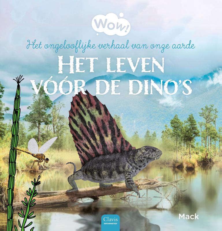 Omslag van Het leven vóór de dino's