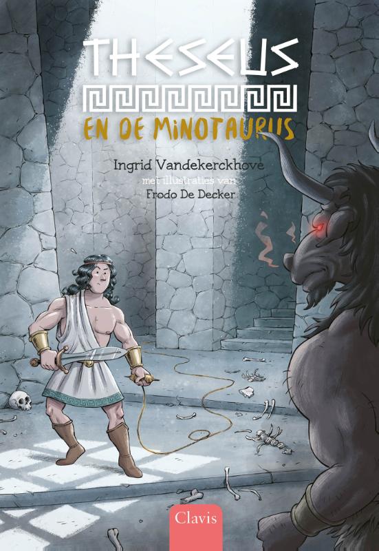 Omslag van Theseus en de Minotaurus