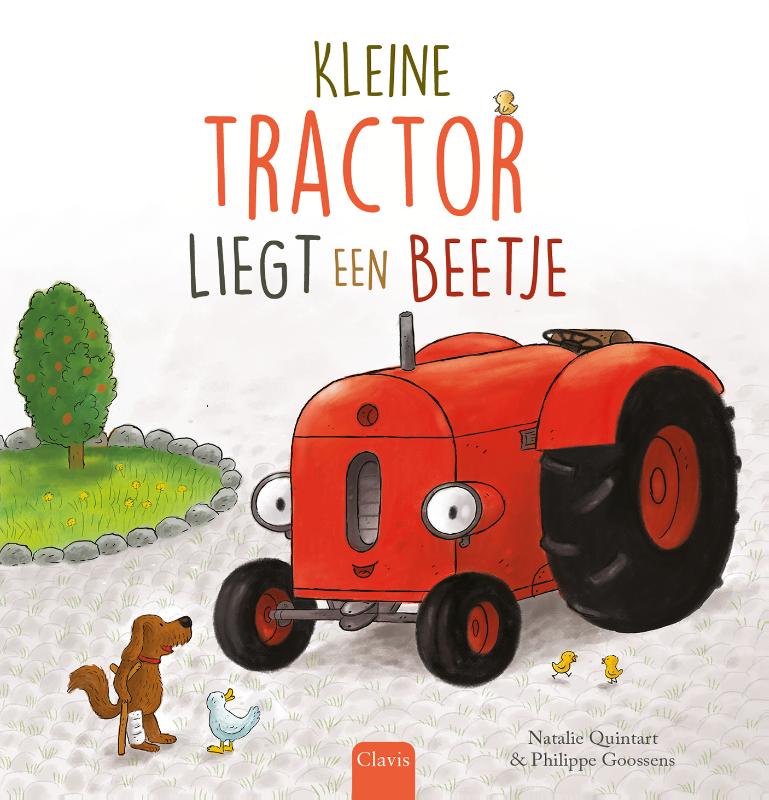Omslag van Kleine Tractor liegt een beetje