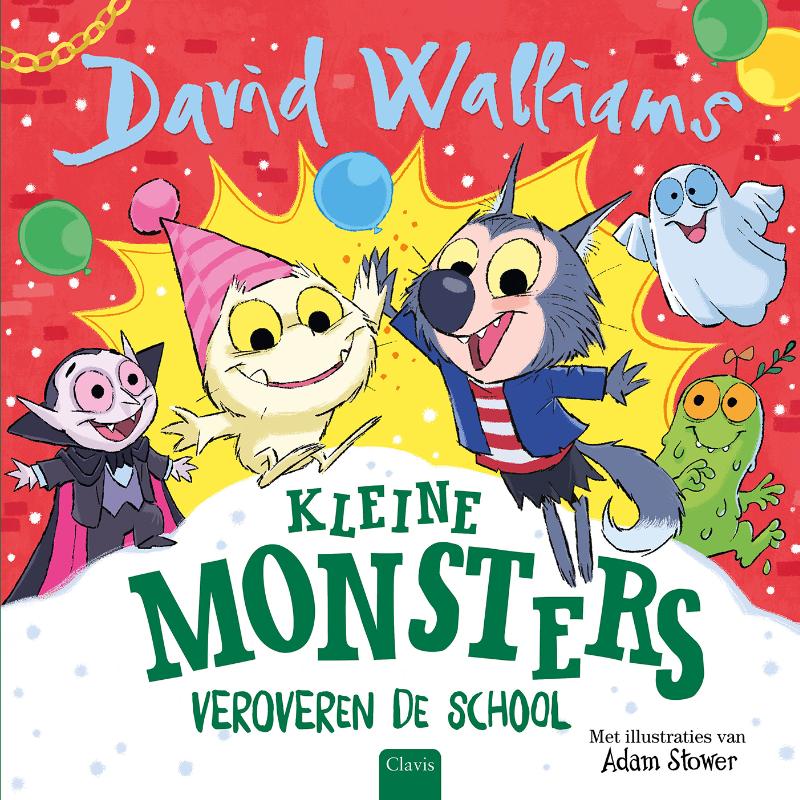 Omslag van Kleine monsters veroveren de school