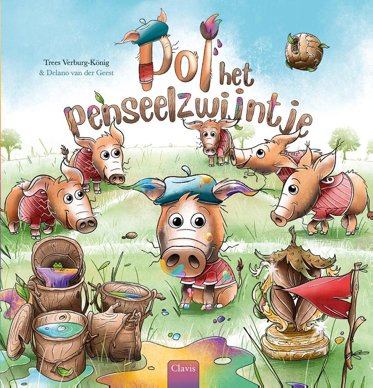 Omslag van Pol het penseelzwijntje