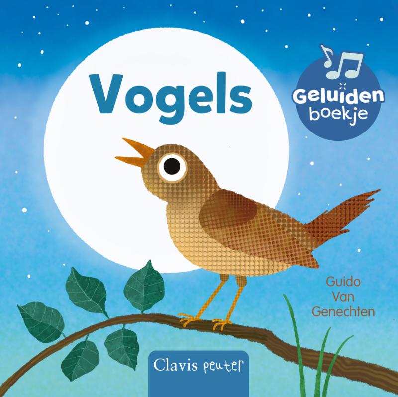Omslag van Vogels. Geluidenboekje