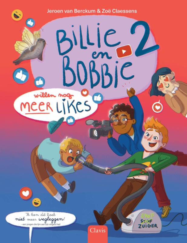 Omslag van Billie en Bobbie willen nog méér likes!
