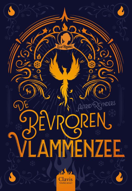 Omslag van De bevroren vlammenzee