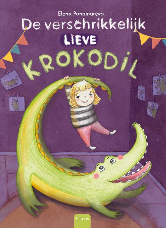 Omslag van De verschrikkelijk lieve Krokodil