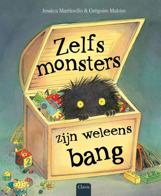 Omslag van Zelfs monsters zijn weleens bang