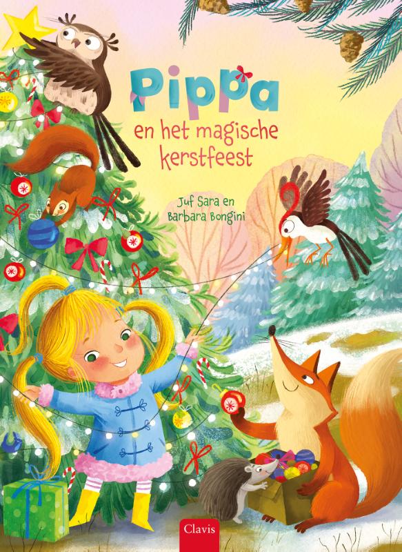 Omslag van Pippa en het magische kerstfeest
