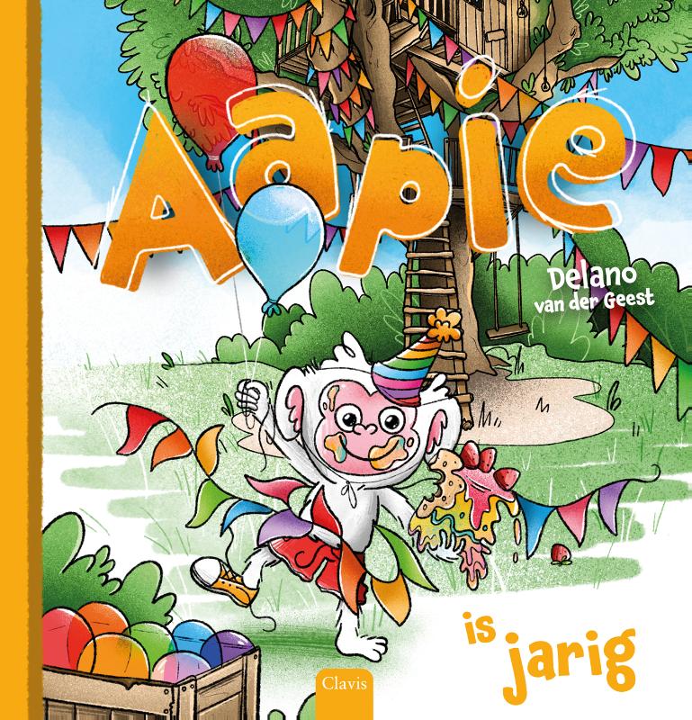 Omslag van Aapie is jarig
