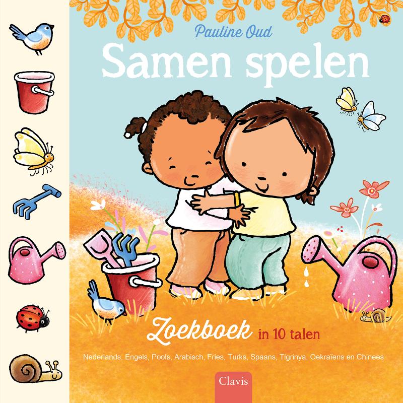Omslag van Samen spelen. Zoekboek in 10 talen