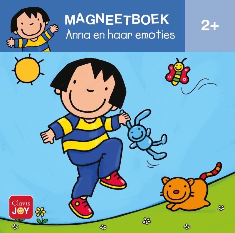 Omslag van Anna magneetboek. Emoties