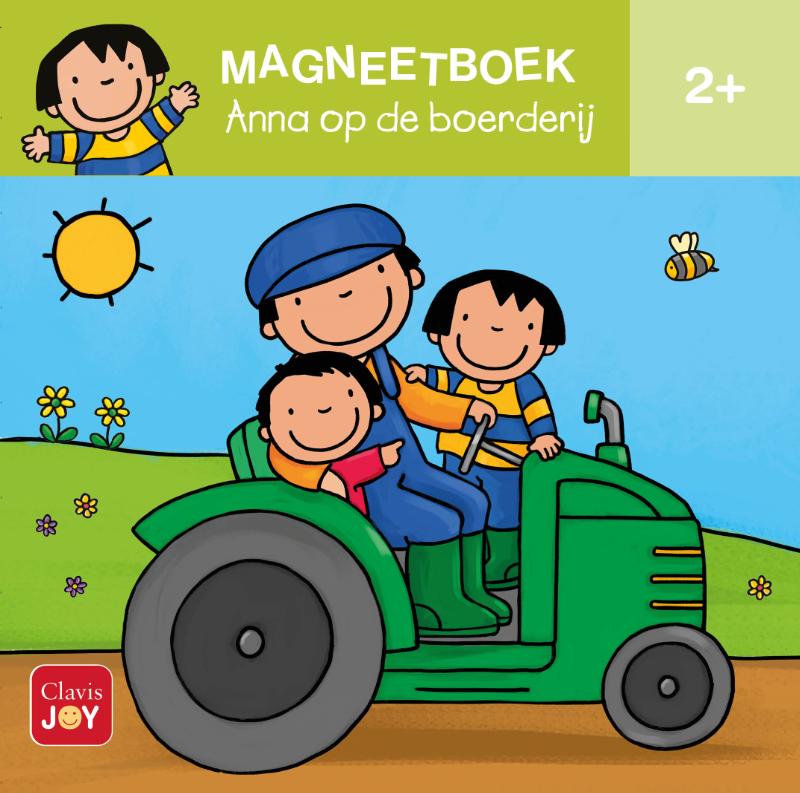 Omslag van Anna magneetboek. De boerderij