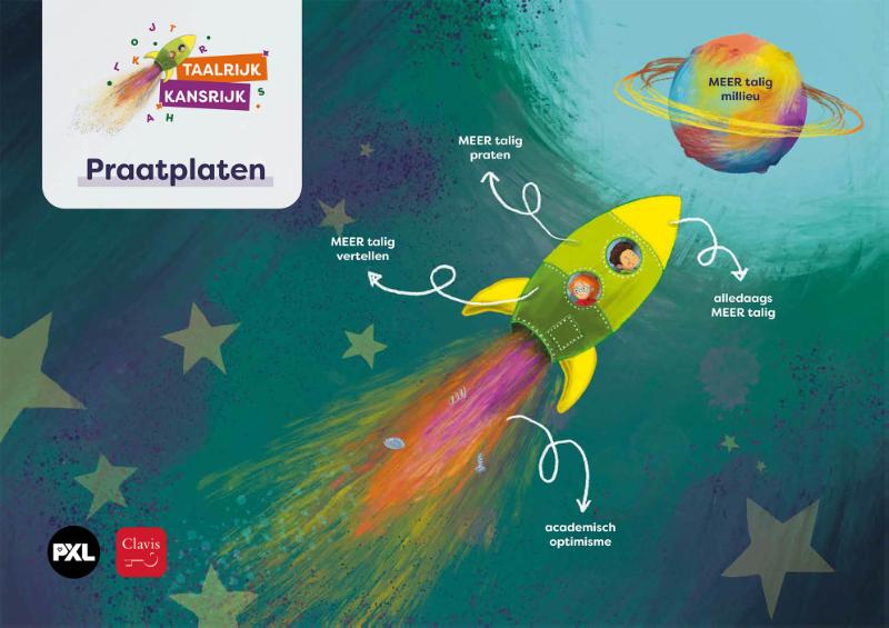 Omslag van Taalrijk Kansrijk pakket praatplaten en boekentasbriefjes
