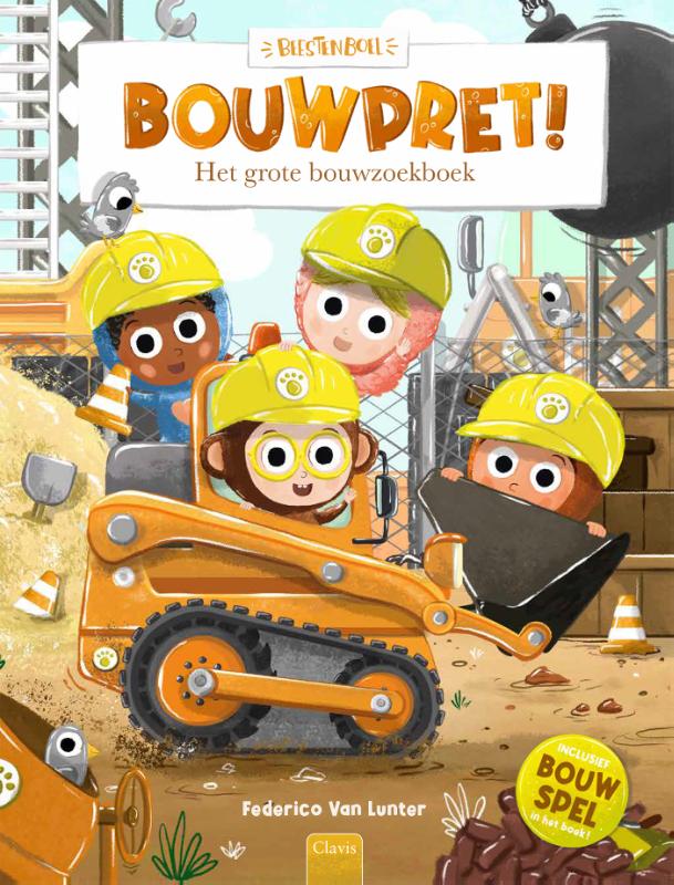 Omslag van Bouwpret! Het grote bouwzoekboek