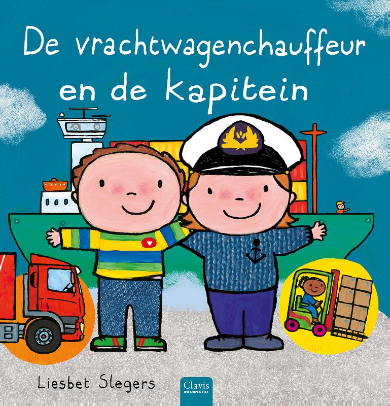 Omslag van De vrachtwagenchauffeur en de kapitein