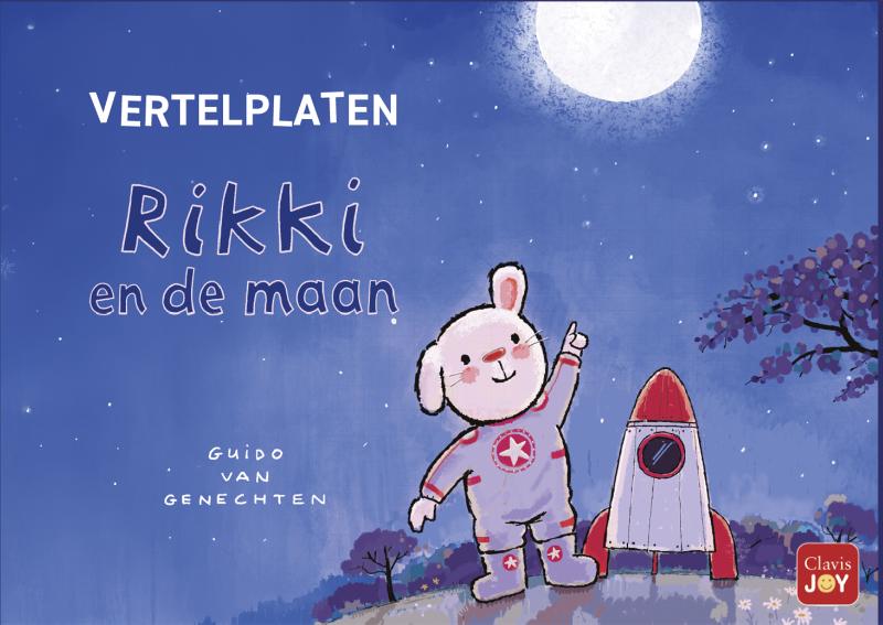 Omslag van Vertelplaten. Rikki en de maan