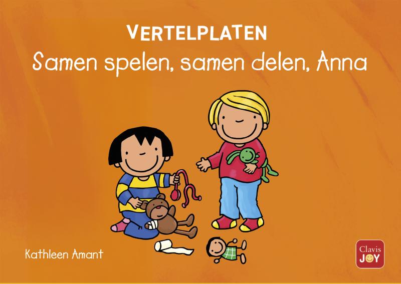 Omslag van Vertelplaten. Samen spelen, samen delen, Anna