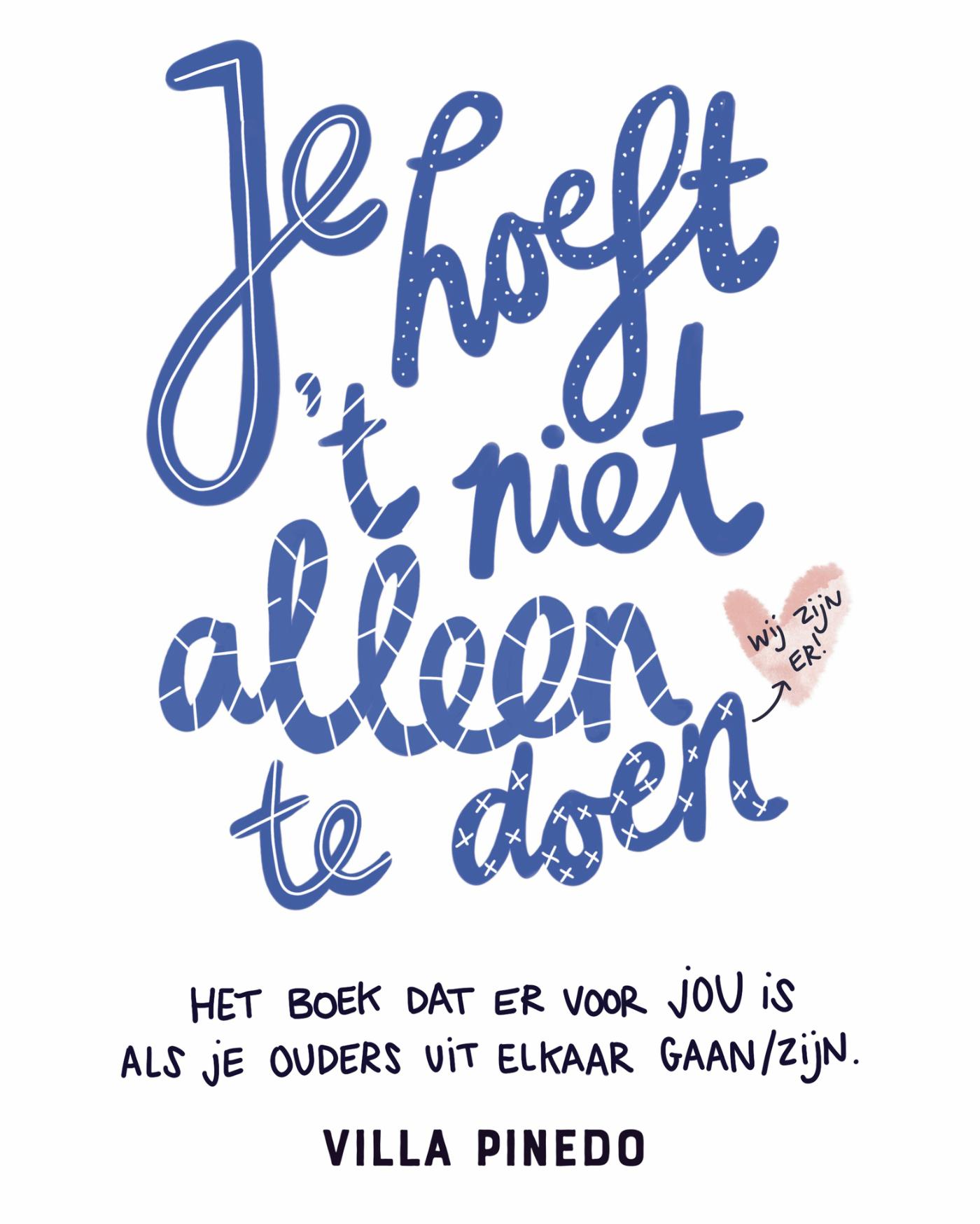 Omslag van Je hoeft het niet alleen te doen