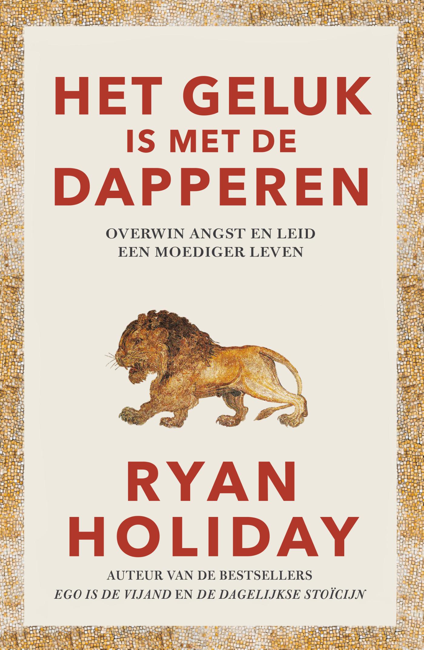 Omslag van Het geluk is met de dapperen
