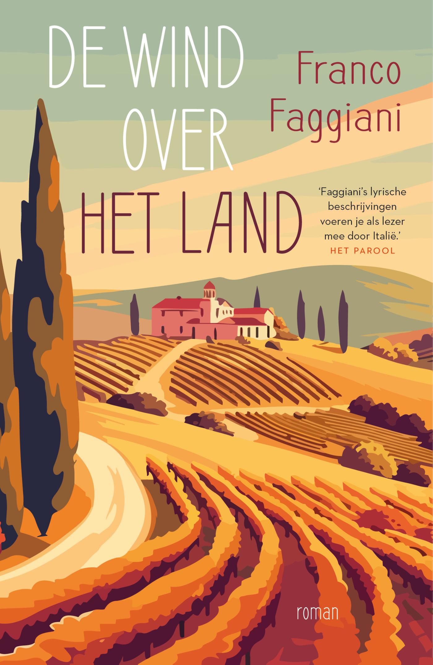 Omslag van De wind over het land