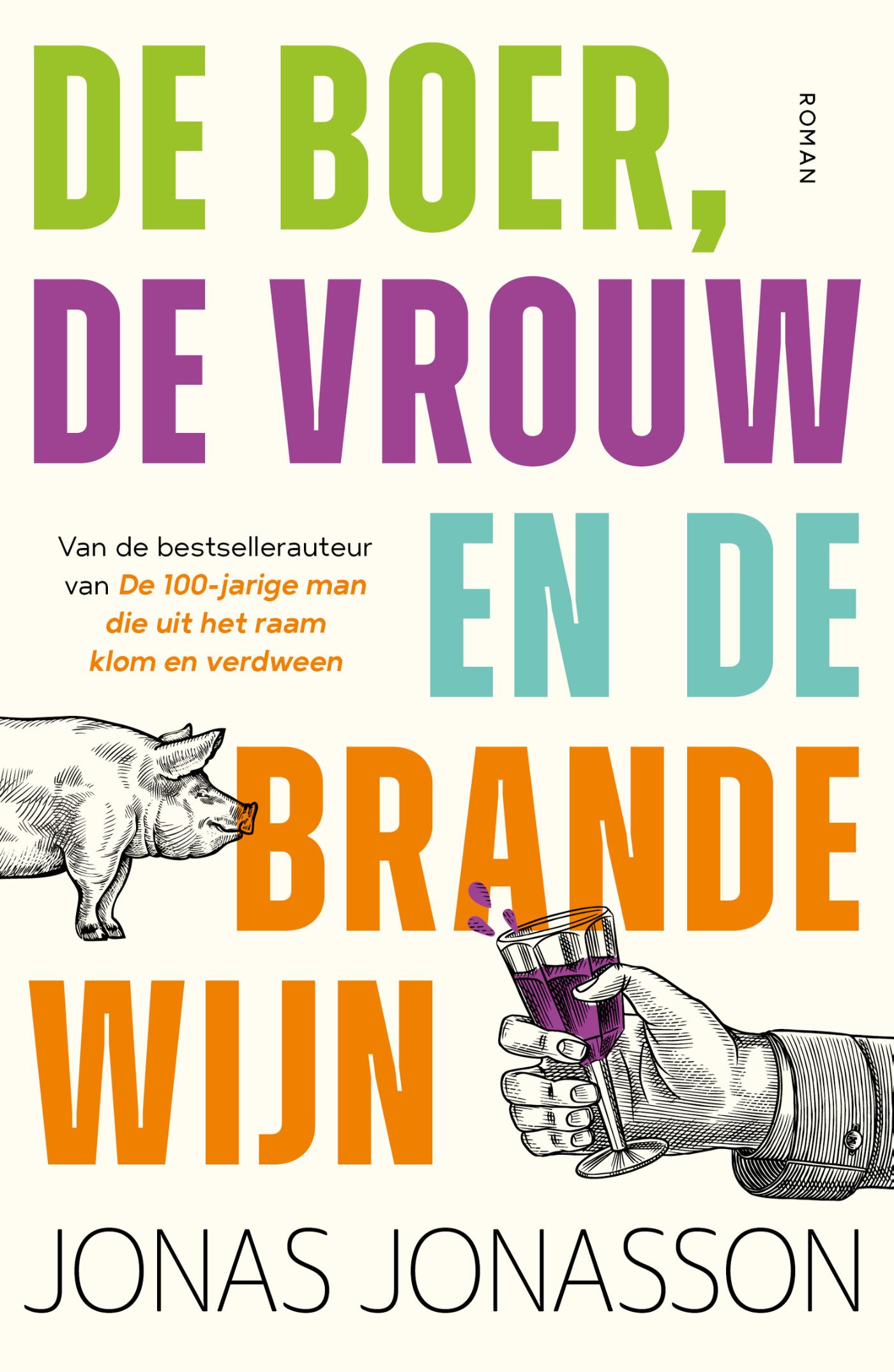 Omslag van De boer, de vrouw en de brandewijn