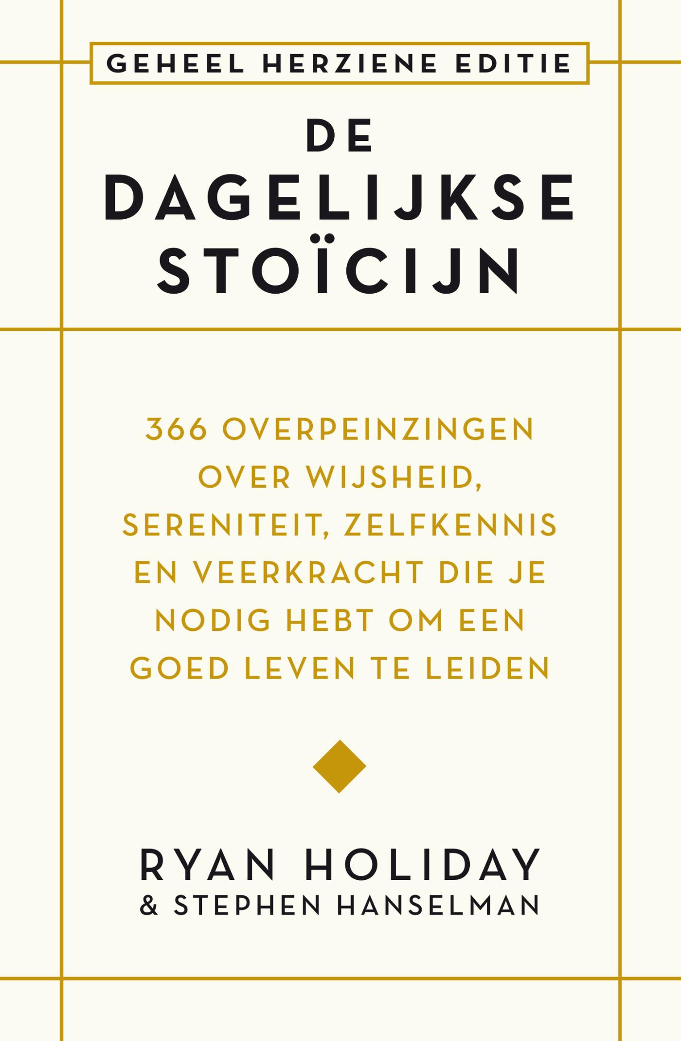 Omslag van De dagelijkse stoïcijn
