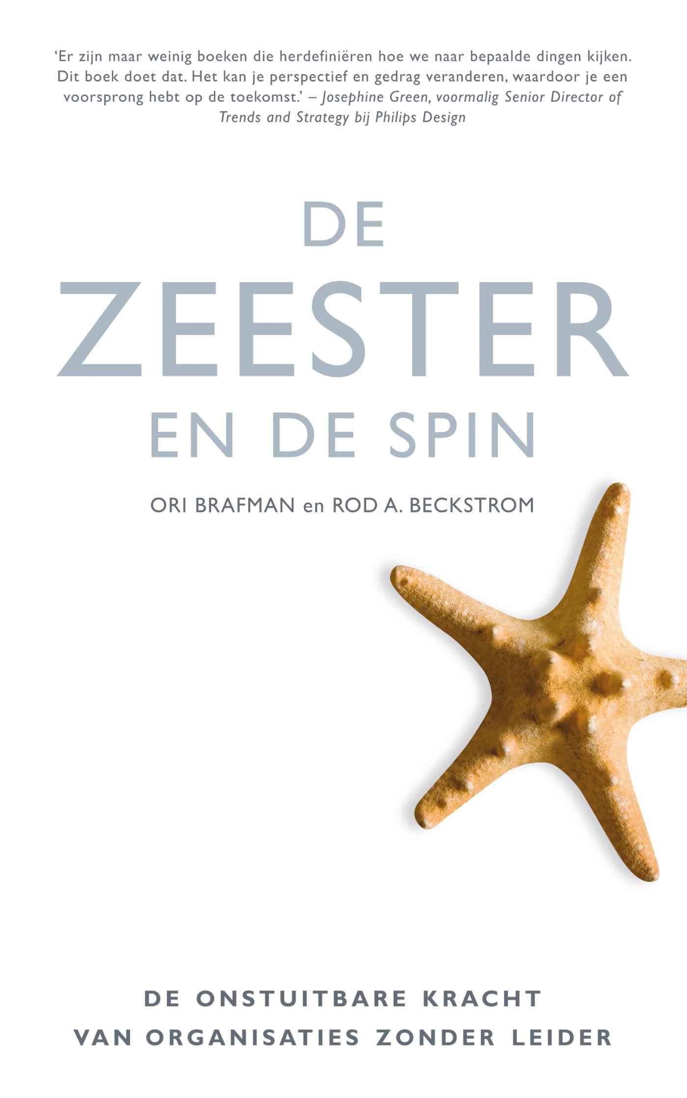 Omslag van De zeester en de spin