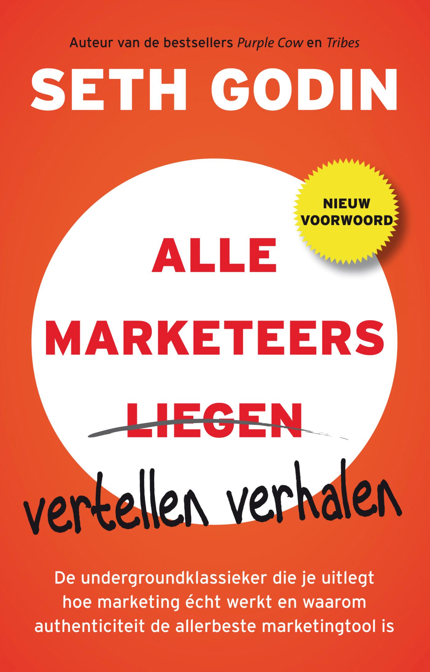 Omslag van Alle marketeers vertellen verhalen