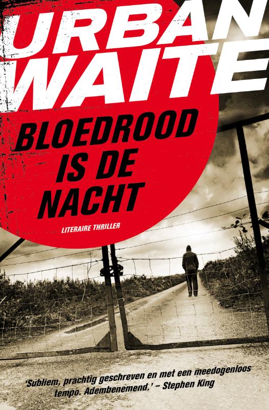 Omslag van Bloedrood is de nacht