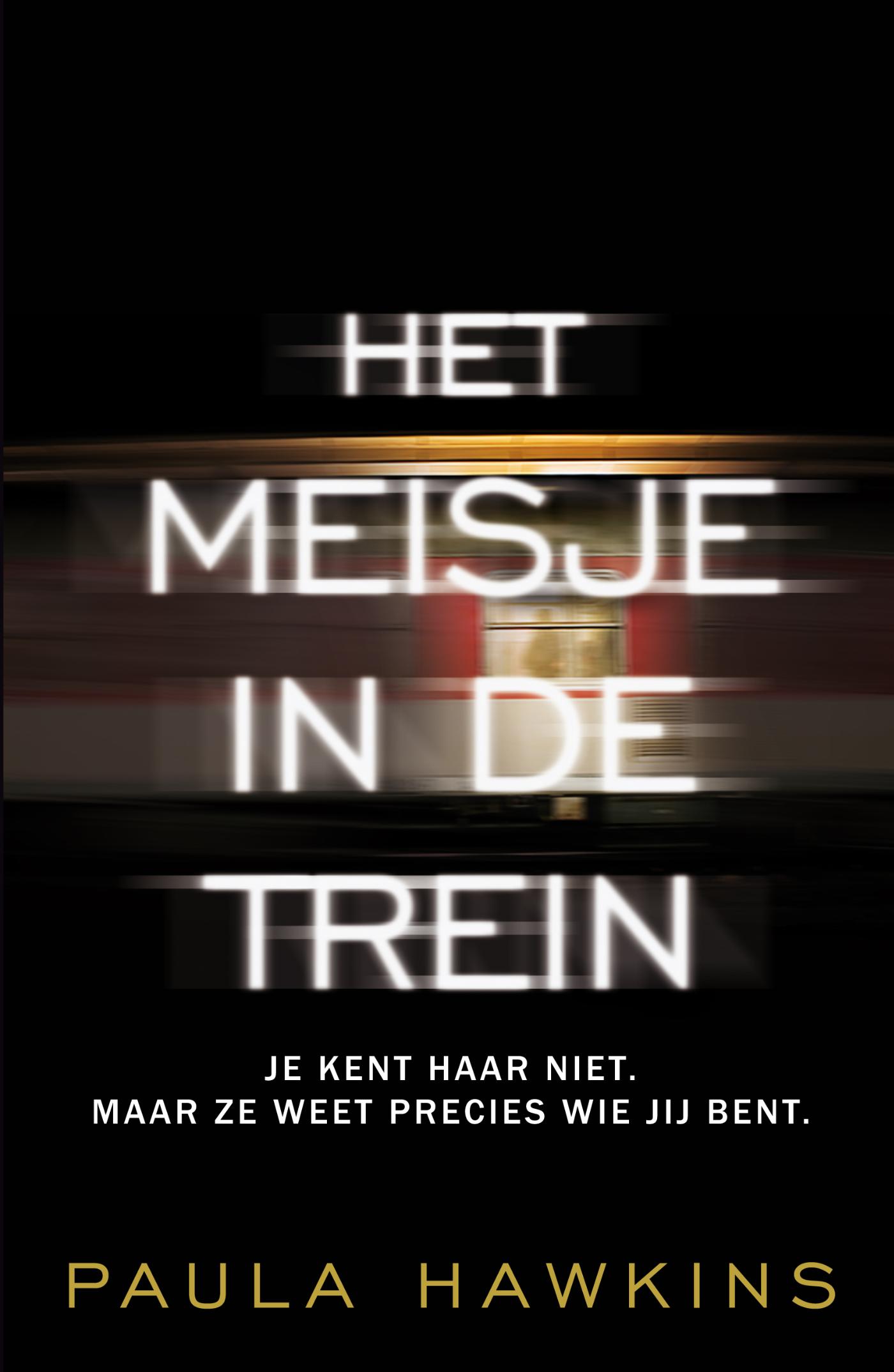 Omslag van Het meisje in de trein