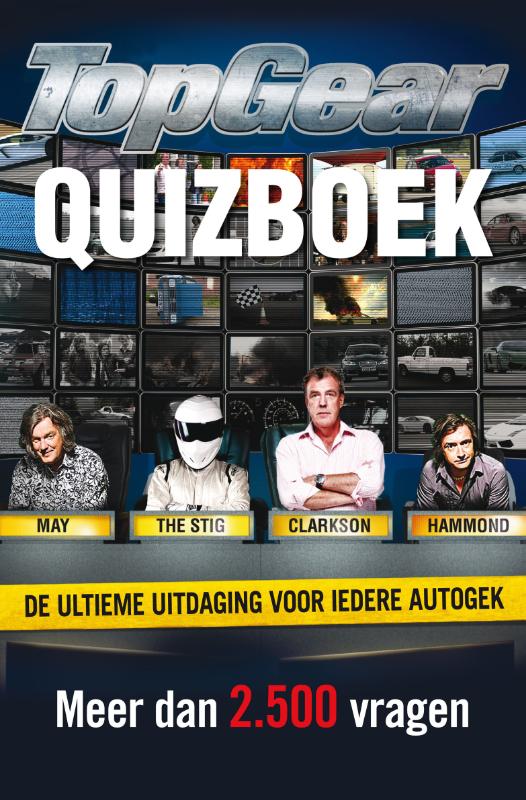 Omslag van TopGear quizboek