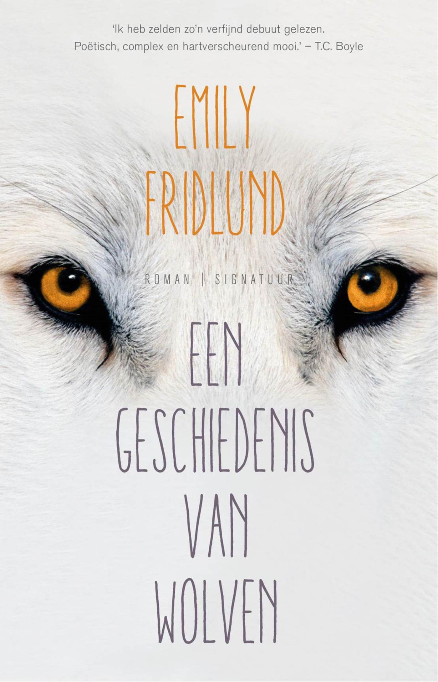 Omslag van Een geschiedenis van wolven