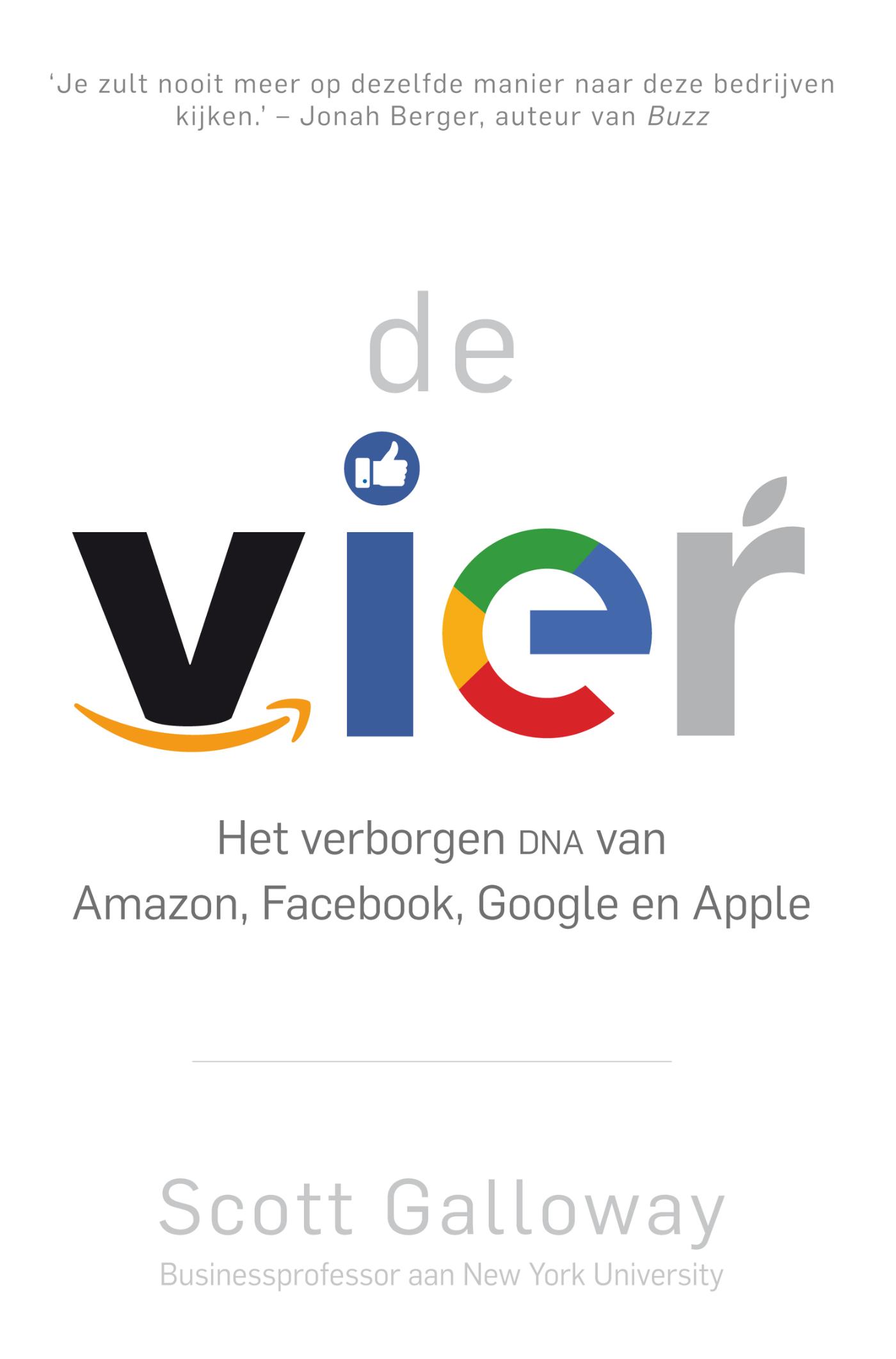 Omslag van De vier