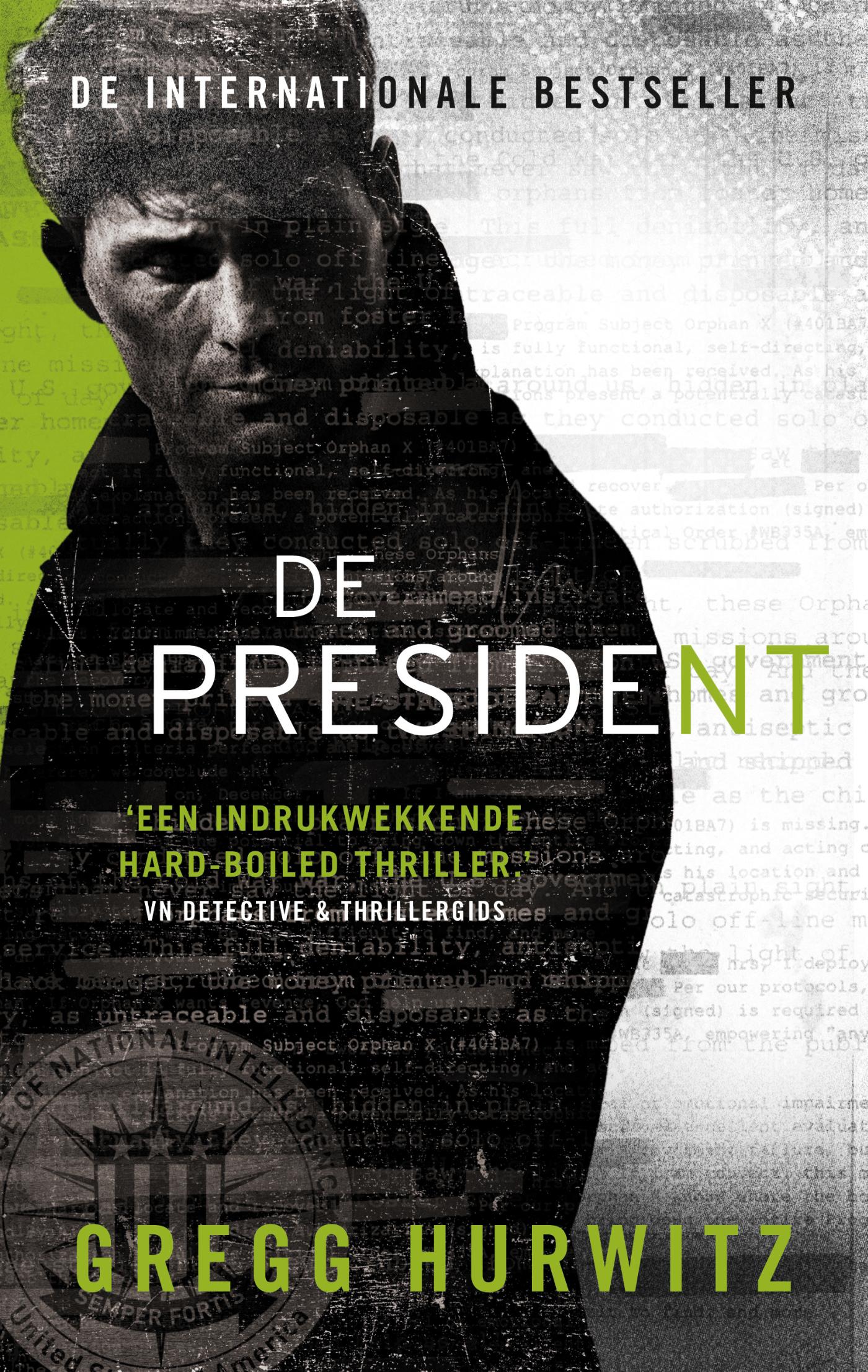 Omslag van De president