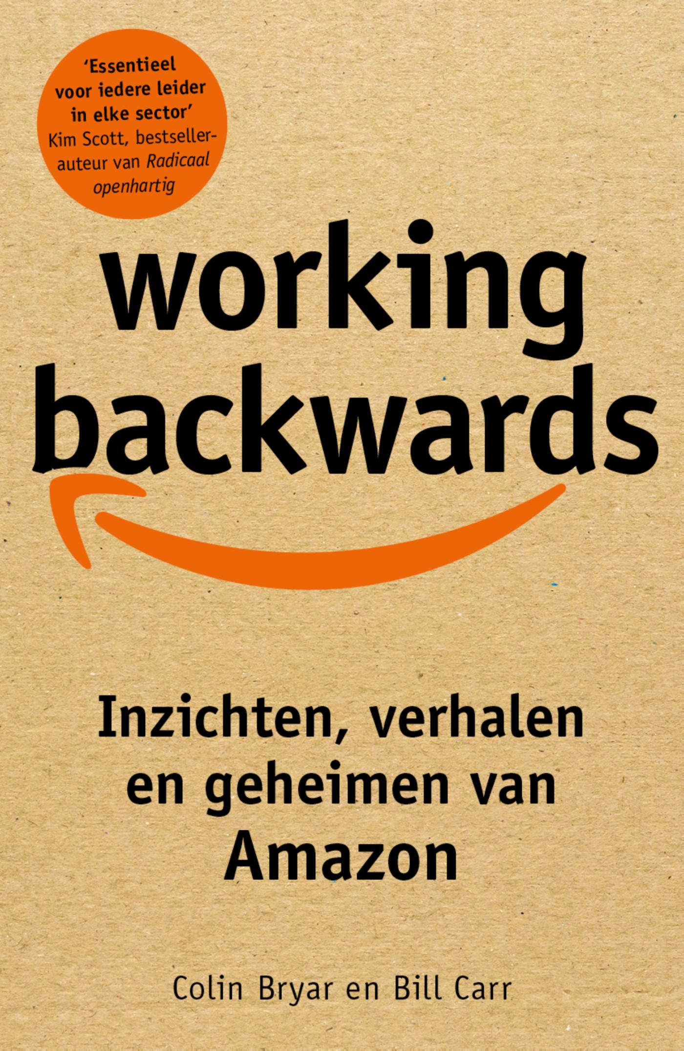 Omslag van Working backwards