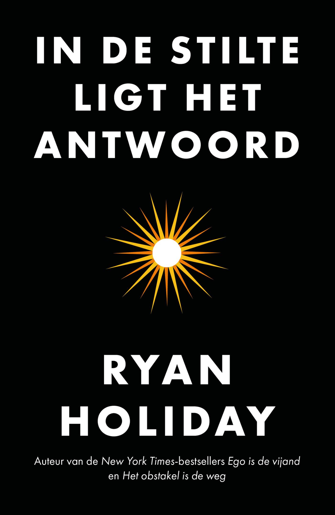 Omslag van In de stilte ligt het antwoord
