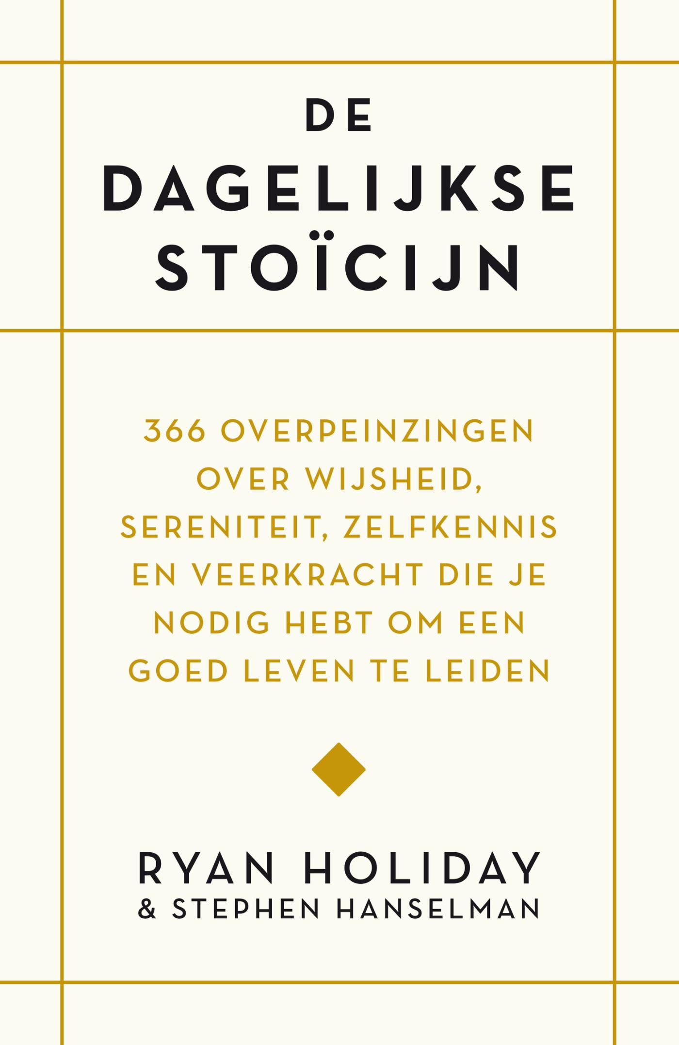 Omslag van De dagelijkse stoïcijn