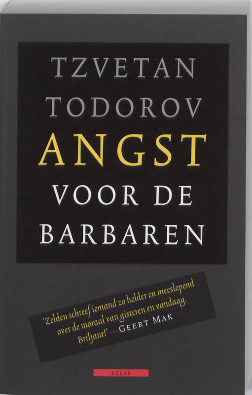 Omslag van Angst voor de barbaren
