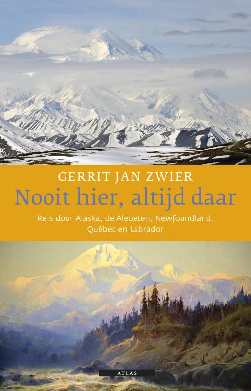 Omslag van Nooit hier, altijd daar