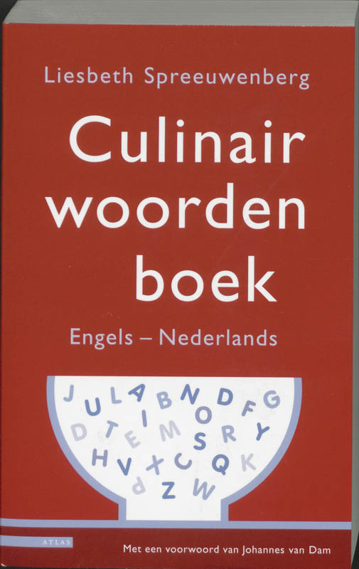 Omslag van Culinair woordenboek Engels-Nederlands