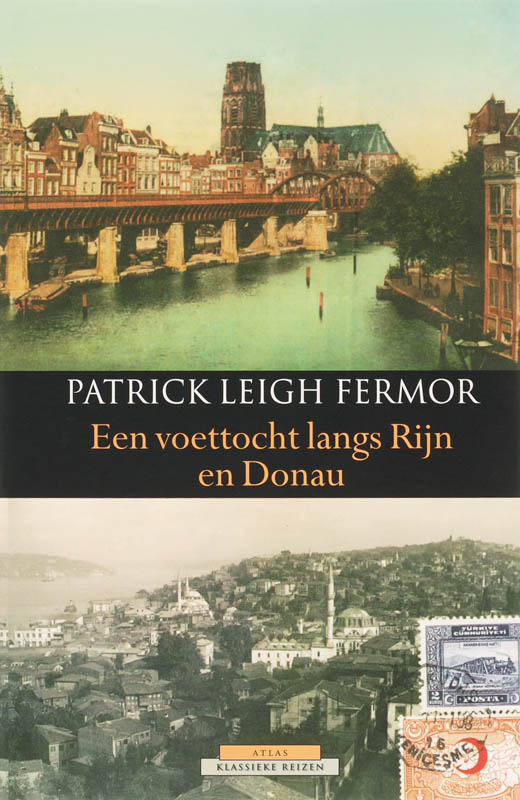 Omslag van een voettocht langs Rijn en Donau