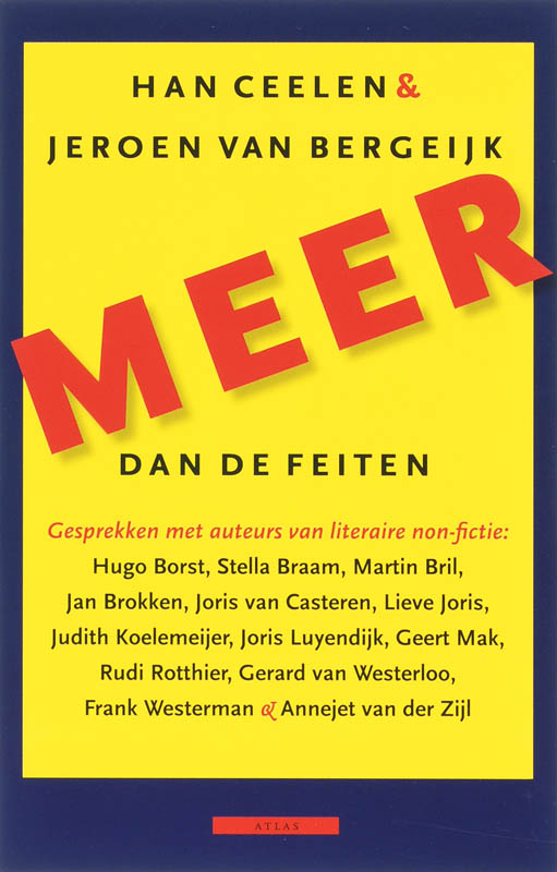 Omslag van Meer dan de feiten