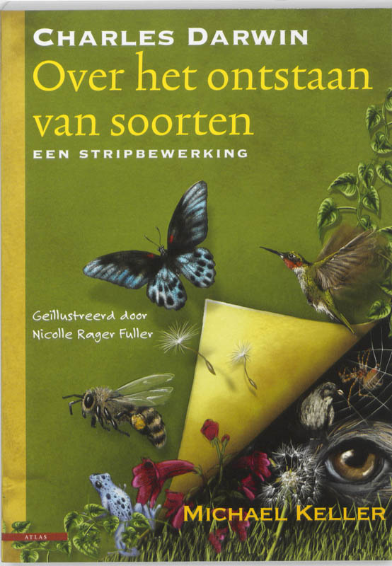 Omslag van Charles Darwin over het ontstaan van soorten