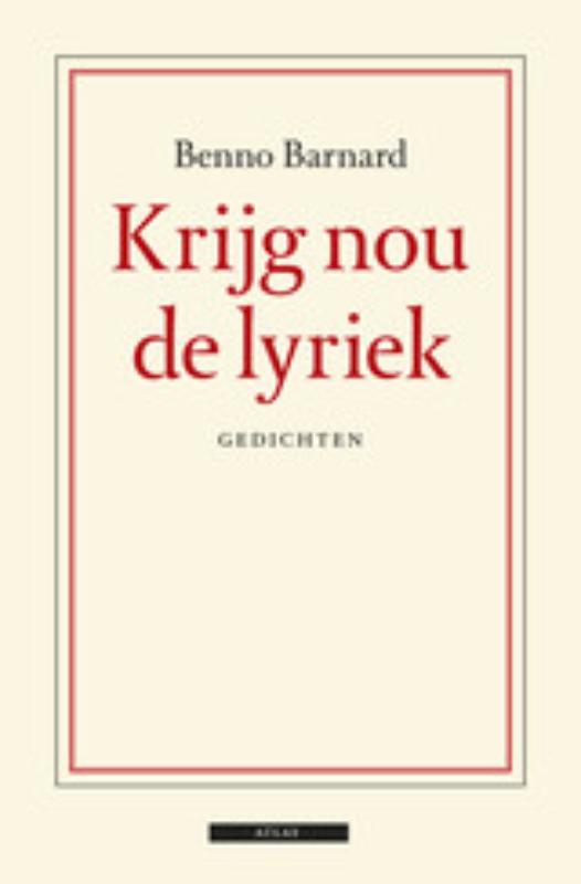 Omslag van Krijg nou de lyriek