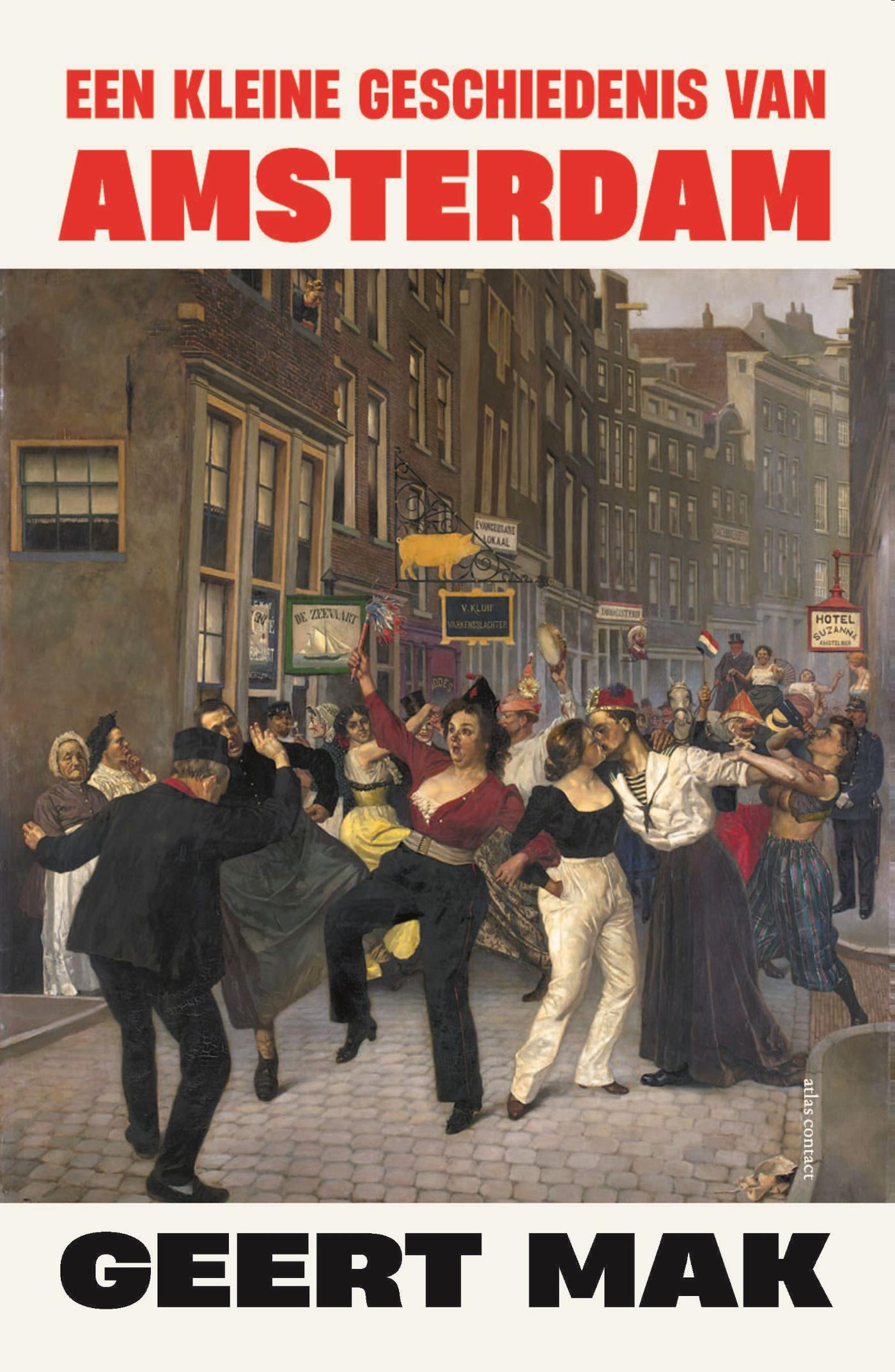 Omslag van Een kleine geschiedenis van Amsterdam