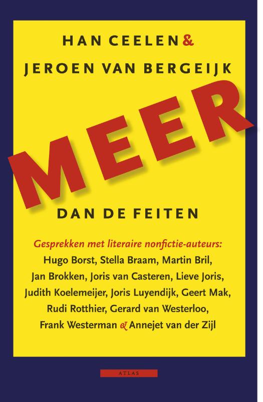 Omslag van Meer dan de feiten