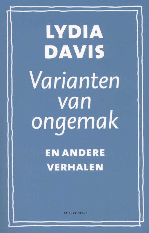 Omslag van Varianten van ongemak en andere verhalen