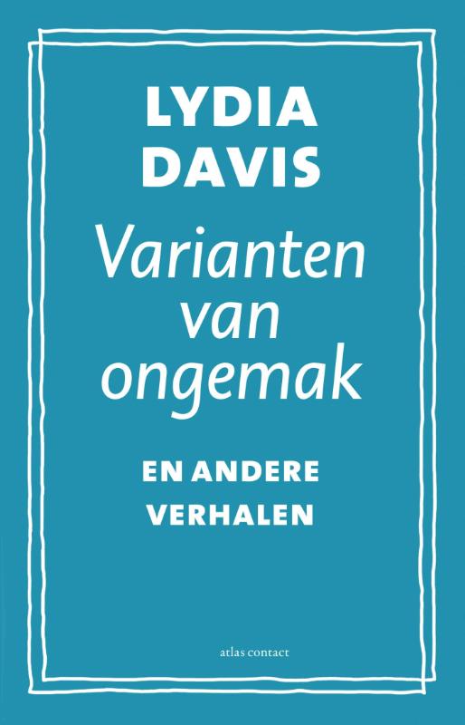 Omslag van Varianten van ongemak