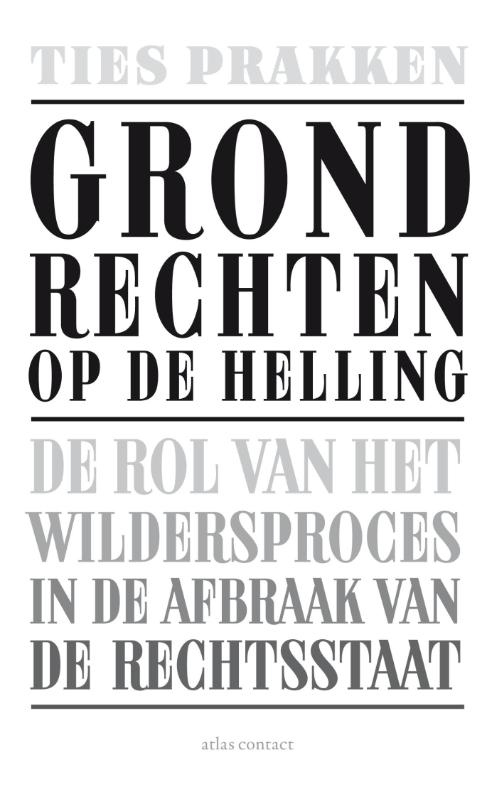 Omslag van Grondrechten op de helling