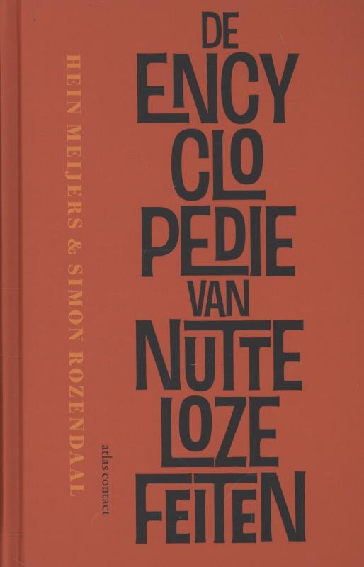 Omslag van Encyclopedie van nutteloze feiten